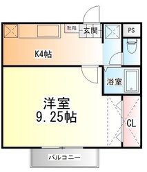 カーサ二本杉の物件間取画像